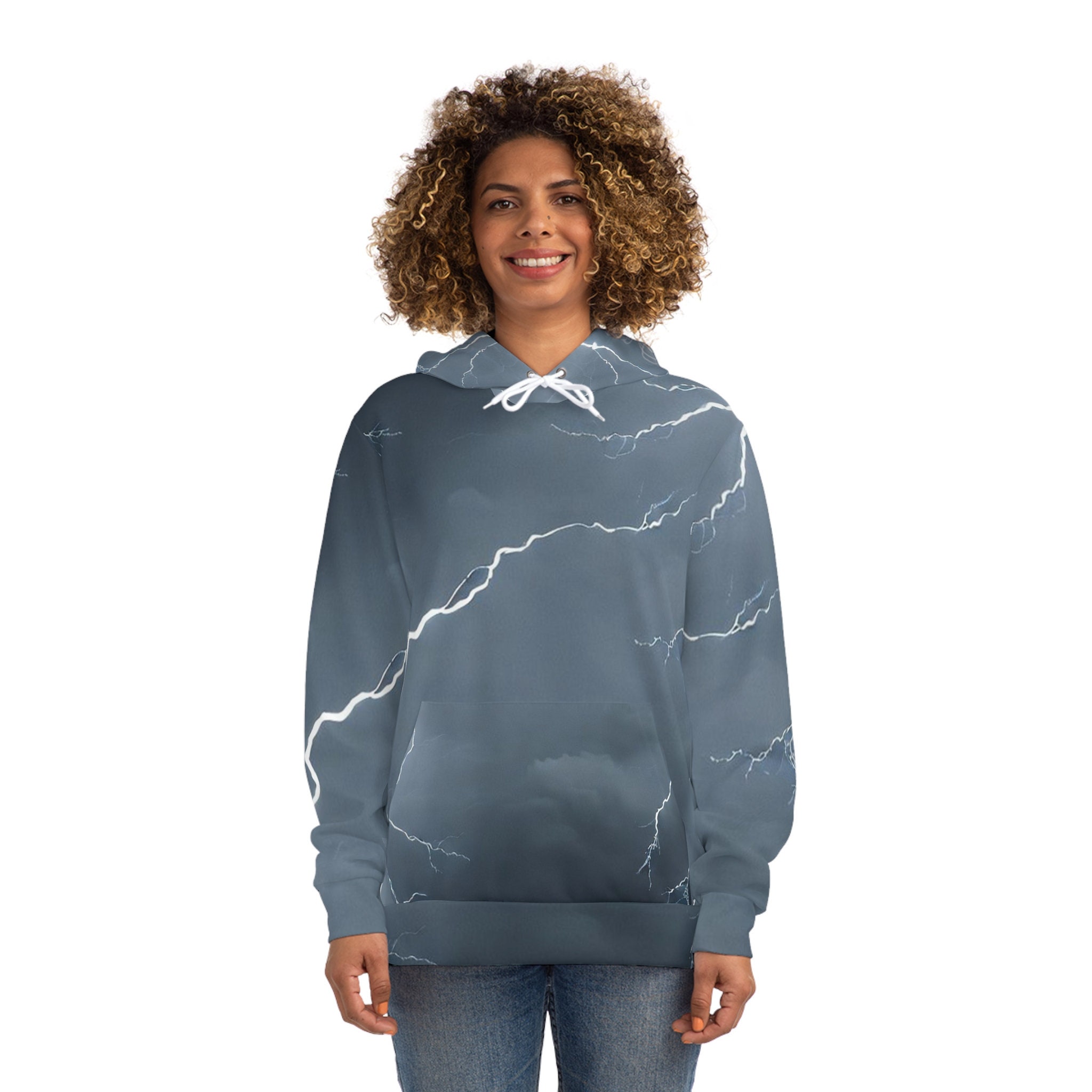 【BRICK】FADED LIGHTNING HOODIE Lightning Hoodie - Etsy