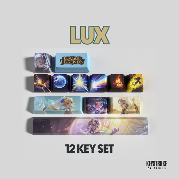 League of Legends Keycaps Etsy