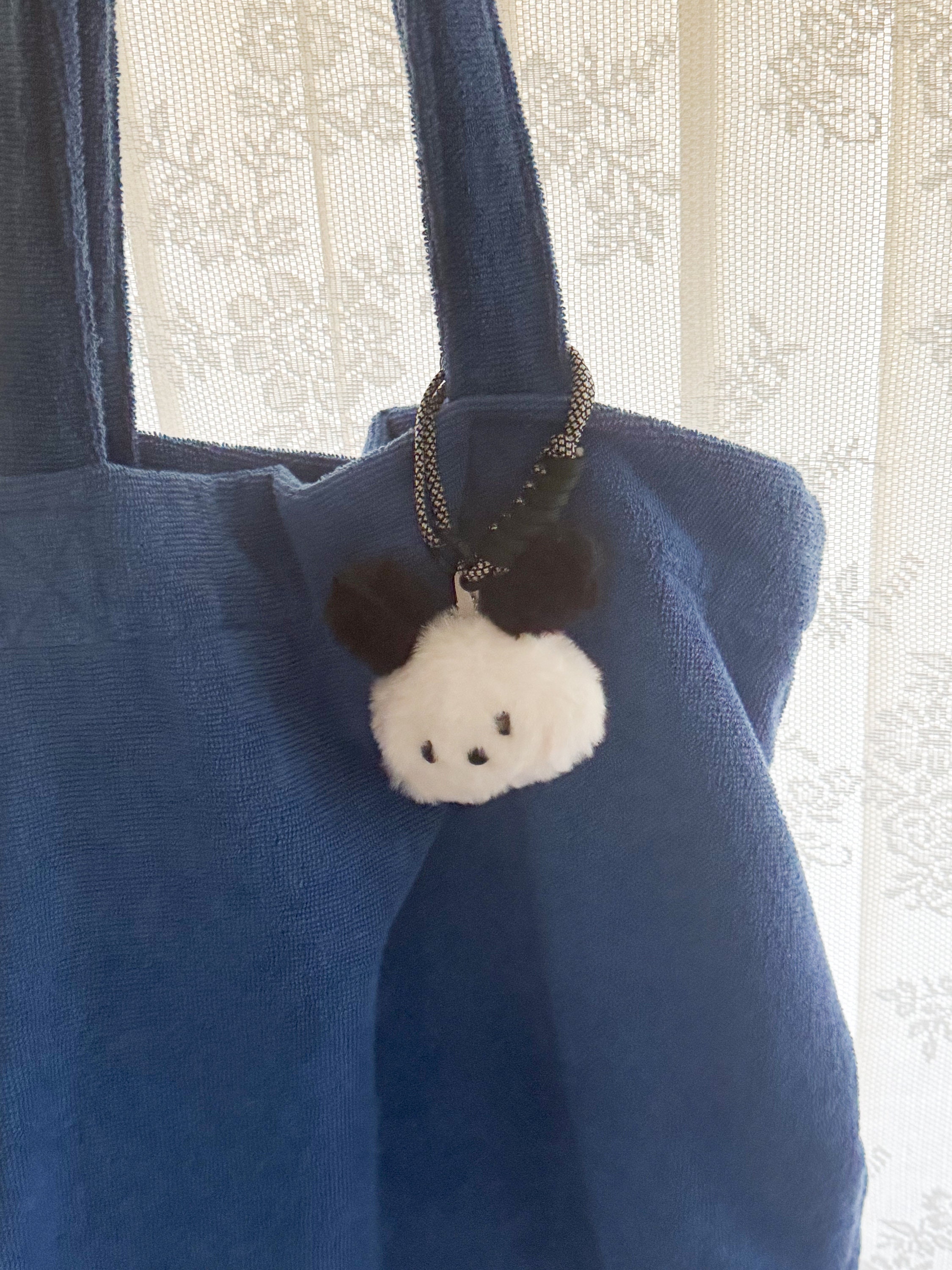 Porte-clés Peluche Chien à L'usure, Décoratif, Pour Sac