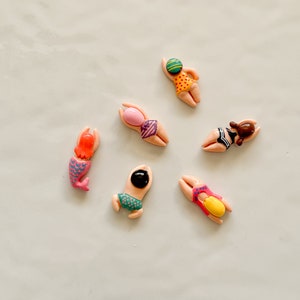 マグネット冷蔵庫スイマーかわいいアクセサリー夏の装飾スイマー冷蔵庫マグネット冷蔵庫マグネット6個のマグネット冷蔵庫マグネット水泳