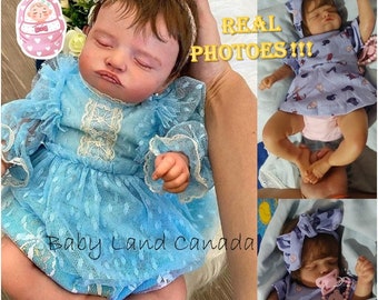 Reborn Doll, Newborn Baby, Reborn Toddler, Rosalie Doll, Gift for Kids, Sleeping Baby, Girl Doll, Baby Doll