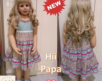 Reborn Toddler, Realistic Life Like Doll, Gift for Kids, 100 cm Doll, Newborn Baby, Baby Princess