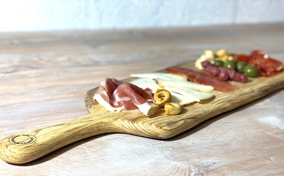 Handmade solid Oak Charcuterie Board Cheeseboard Serving Platter