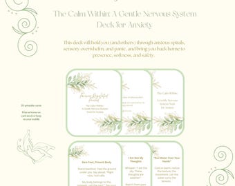 The Calm Within A Gentle Nervous System Deck for Anxiety