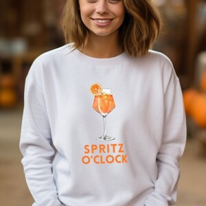 Aperol Spritz Sweatshirt | Aperol Spritz Crewneck, Aperol Spritz Theme, Aperol Spritz Bachelorette, Aperol Spritz Lover, Aperol Spritz Merch