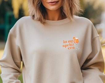 Aperol Spritz Sweatshirt | Aperol Spritz Crewneck, Aperol Spritz Theme, Aperol Spritz Bachelorette, Aperol Spritz Lover, Aperol Spritz Merch