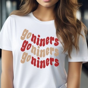 San Francisco Niners Shirt | 49ers Football T-shirt | SF Football Gameday Shirt | Niner Gang Shirt