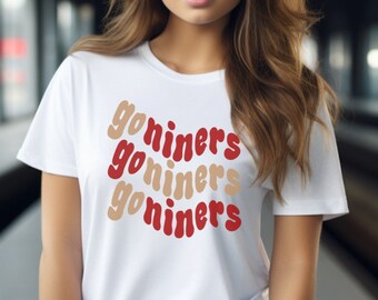 San Francisco Niners Shirt | 49ers Football T-shirt | SF Football Gameday Shirt | Niner Gang Shirt