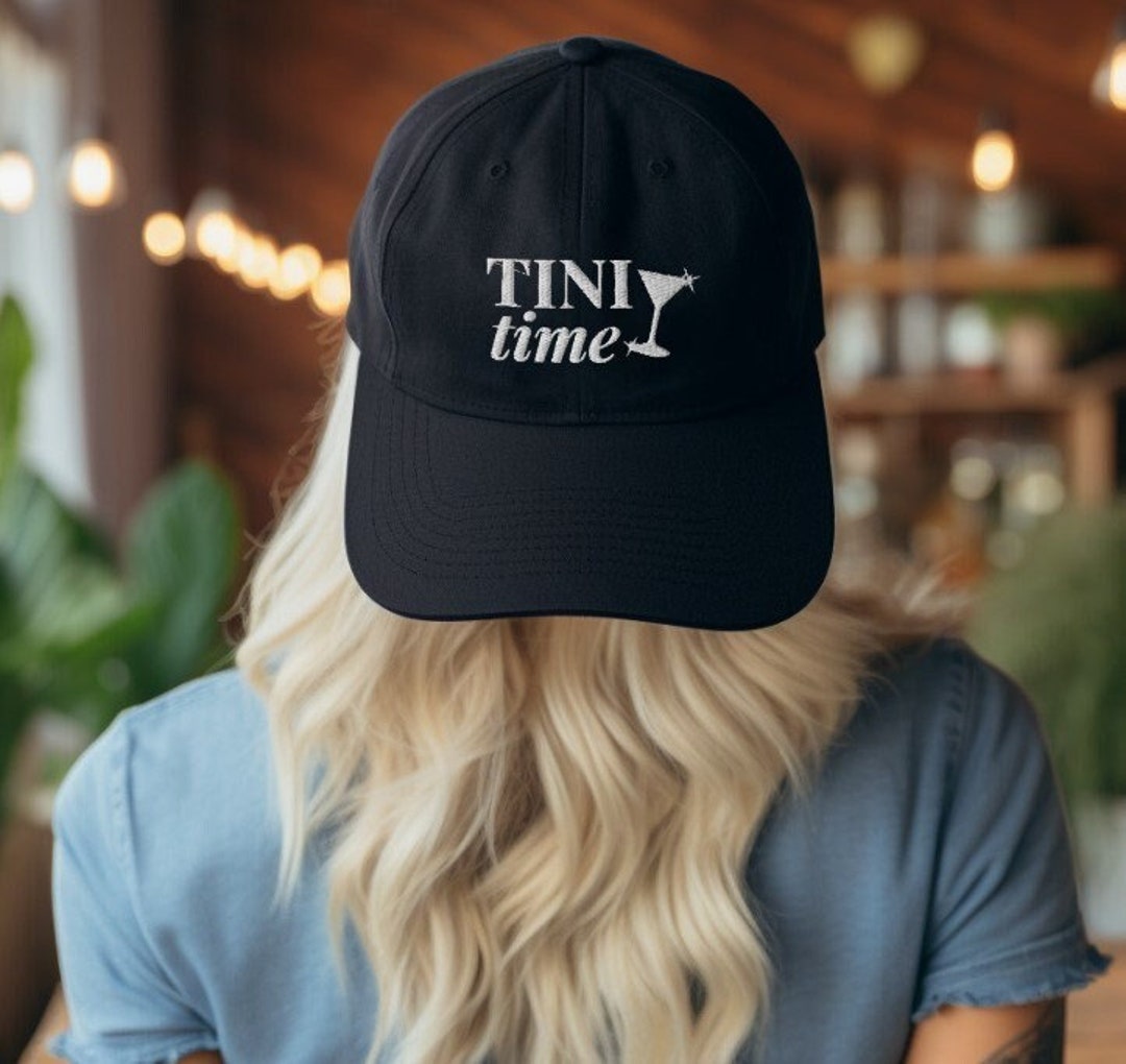 Martini Hat Espresso Martini Hat Dirty Martini Hat It's Tini Time Baseball Hat Cocktail Themed