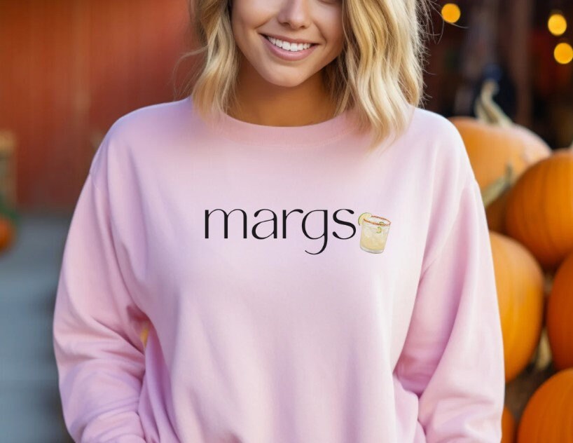 Margarita Sweatshirt Margs Crewneck Sweatshirt Margarita Crewneck