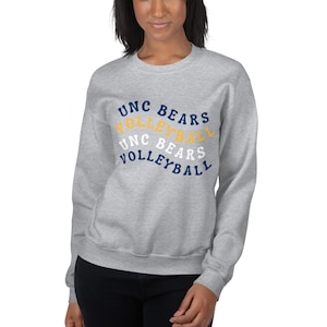 Northern Colorado Sweatshirt | University of Northern Colorado Bears Volleyball | Northern Colorado Merch | UNC Bears | Unisex Sweatshirt
