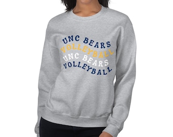 Northern Colorado Sweatshirt | University of Northern Colorado Bears Volleyball | Northern Colorado Merch | UNC Bears | Unisex Sweatshirt