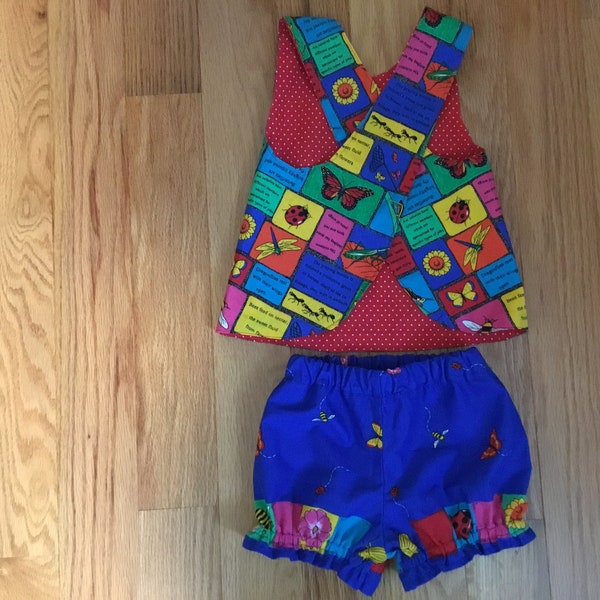 Dress Toddler SunSuit Bugs