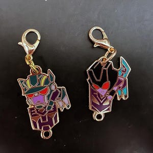 TFA Transformers Animated Hard Enamel Metal Keychains [series 2] - Etsy