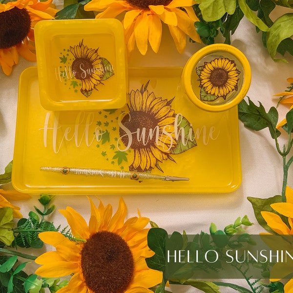 Hello Sunshine Tray Set