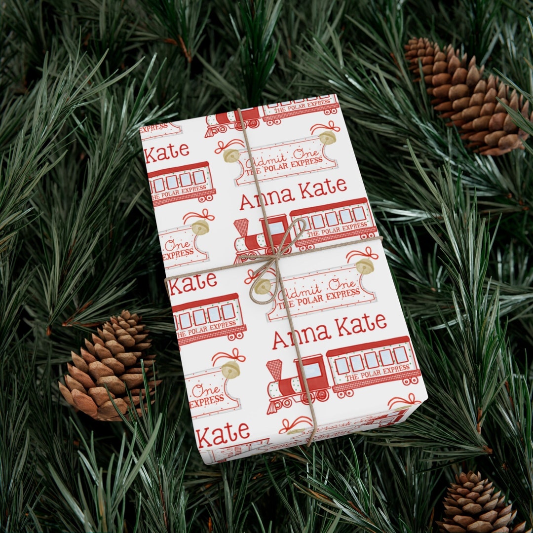 Personalized Christmas Wrapping Paper