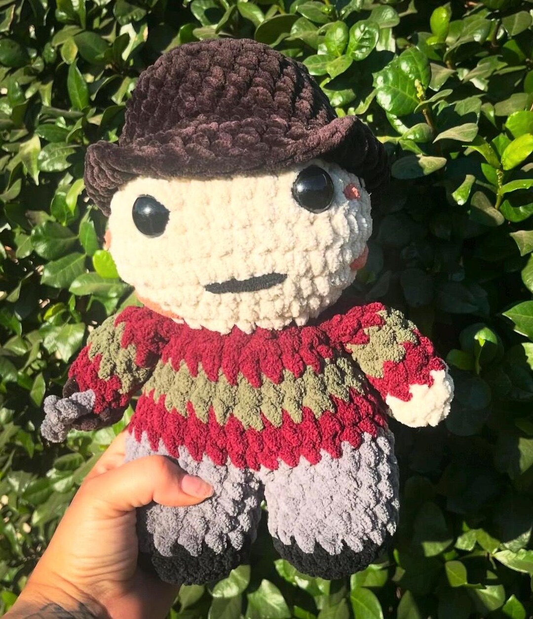 Freddy Krueger Crochet Etsy