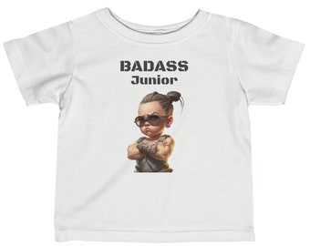 Badass Baby Girl Jersey Tee