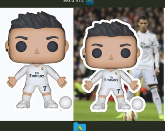 Funko CR7 STL File for 3D Printing -  New Zealand