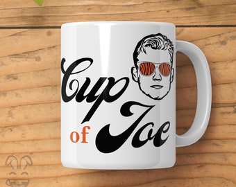 Cup Of Joe Mug - Joe Burrow Merch, Football Fans Cup, Cincinnati Bengals, Ideal American Football Gift