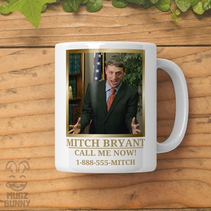 Ich denke, du solltest Becher verlassen | Tim Robinson | Mitch Bryant Lawyer - Rufen Sie mich jetzt an! | Itysl Weird Merch | Lustige Kaffeebecher