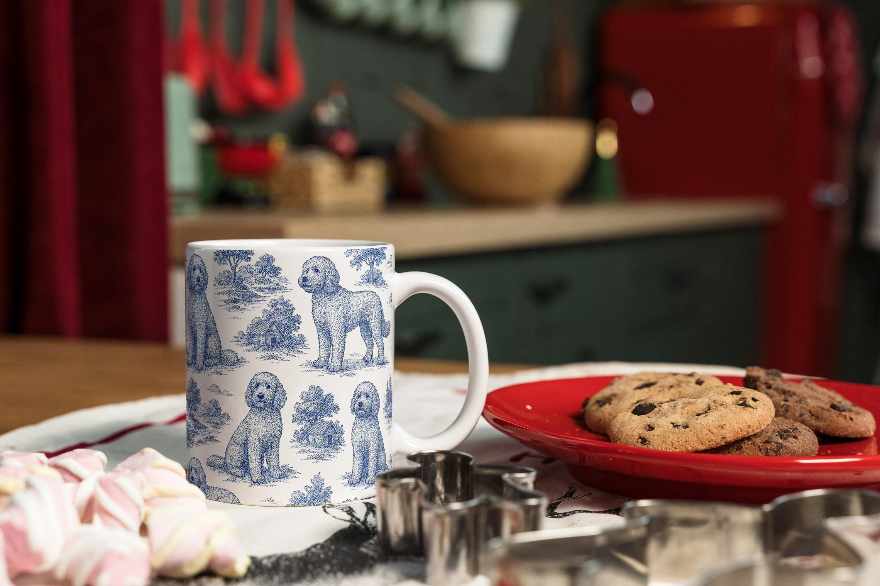 Tazza da caffè Life Is Golden With My Doodle - Golden Doodle Pet Parent