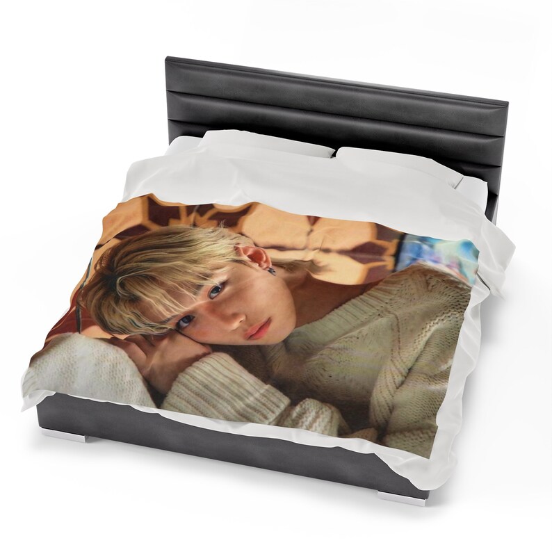 Custom Stray Kids Felix Photo Blanket Felix Plush Blanket Etsy Australia