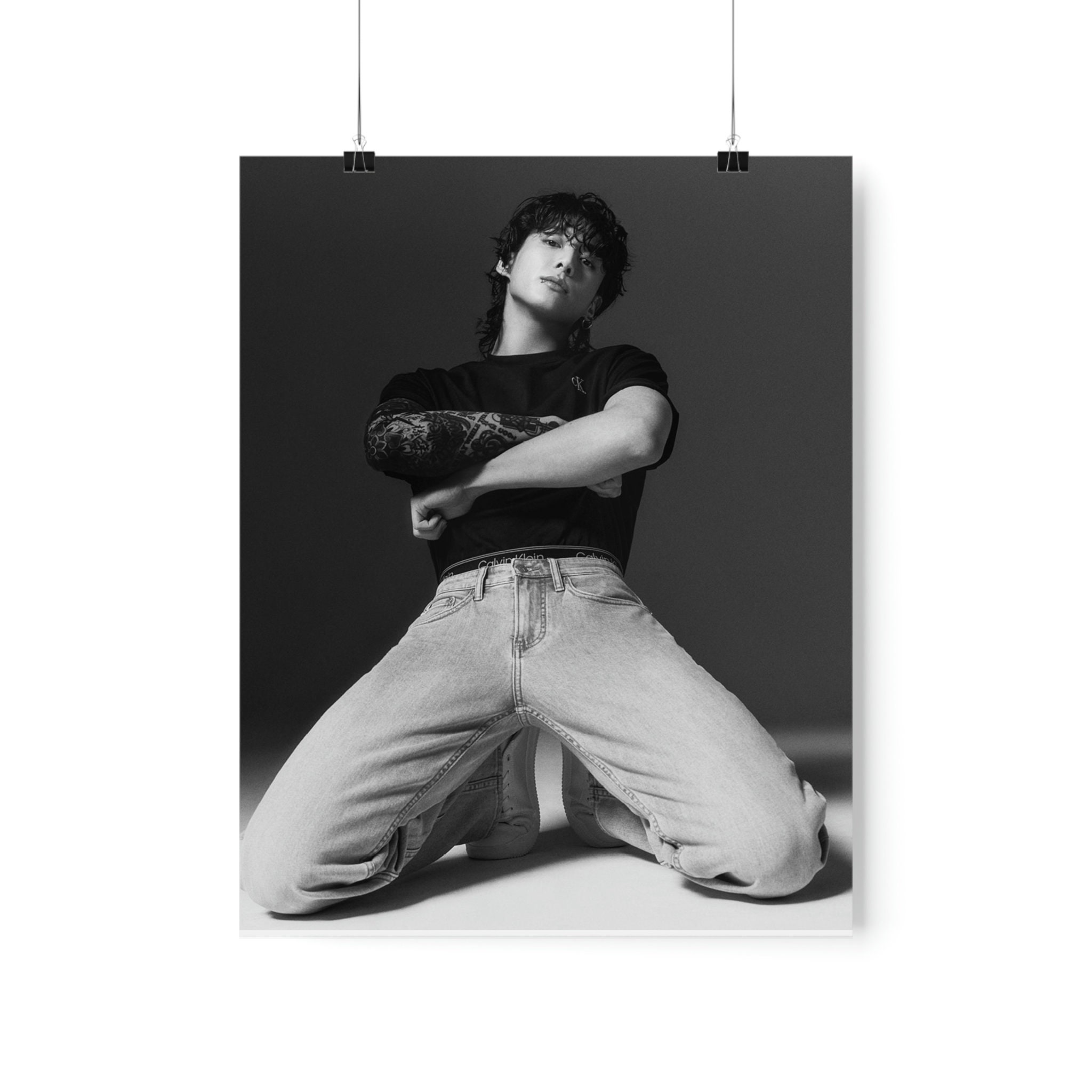 Bts Jungkook CALVIN KLEIN Posters sold by Chris Chen