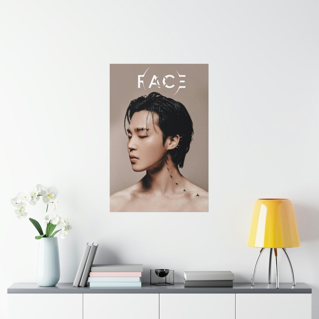 Bts Jimin Face Album Poster, Jimin New Album, Set Me Free Pt2, Kpop