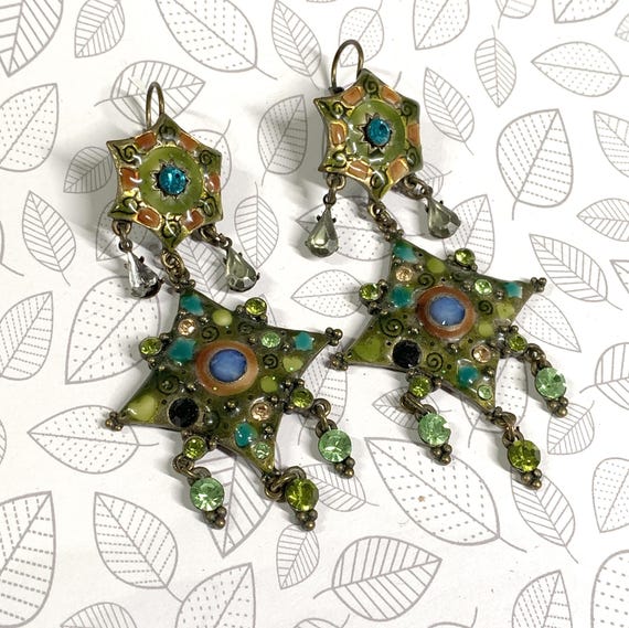 Gypsy nomadic and boho chic earrings boho gift