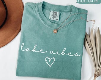 Lake Life Shirt, Lake Vibes Shirt, On The Lake,Gift for Travel Lover, Gift for Adventurer, Vacation Shirts, Gift for Her, Camper Shirt