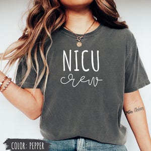 Simple Nicu Shirt, Nicu Nurse Gifts, Nicu Crew Shirts, Nicu Tshirt, Nicu Team Shirt, Nicu Crew Tee, Nurse, Neonatal Intensive Care Unit