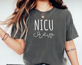 Simple Nicu Shirt, Nicu Nurse Gifts, Nicu Crew Shirts, Nicu Tshirt, Nicu Team Shirt, Nicu Crew Tee, Nurse, Neonatal Intensive Care Unit