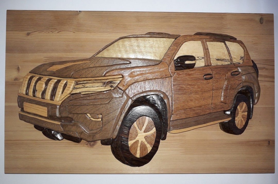 Car Wood Intarsia - Etsy