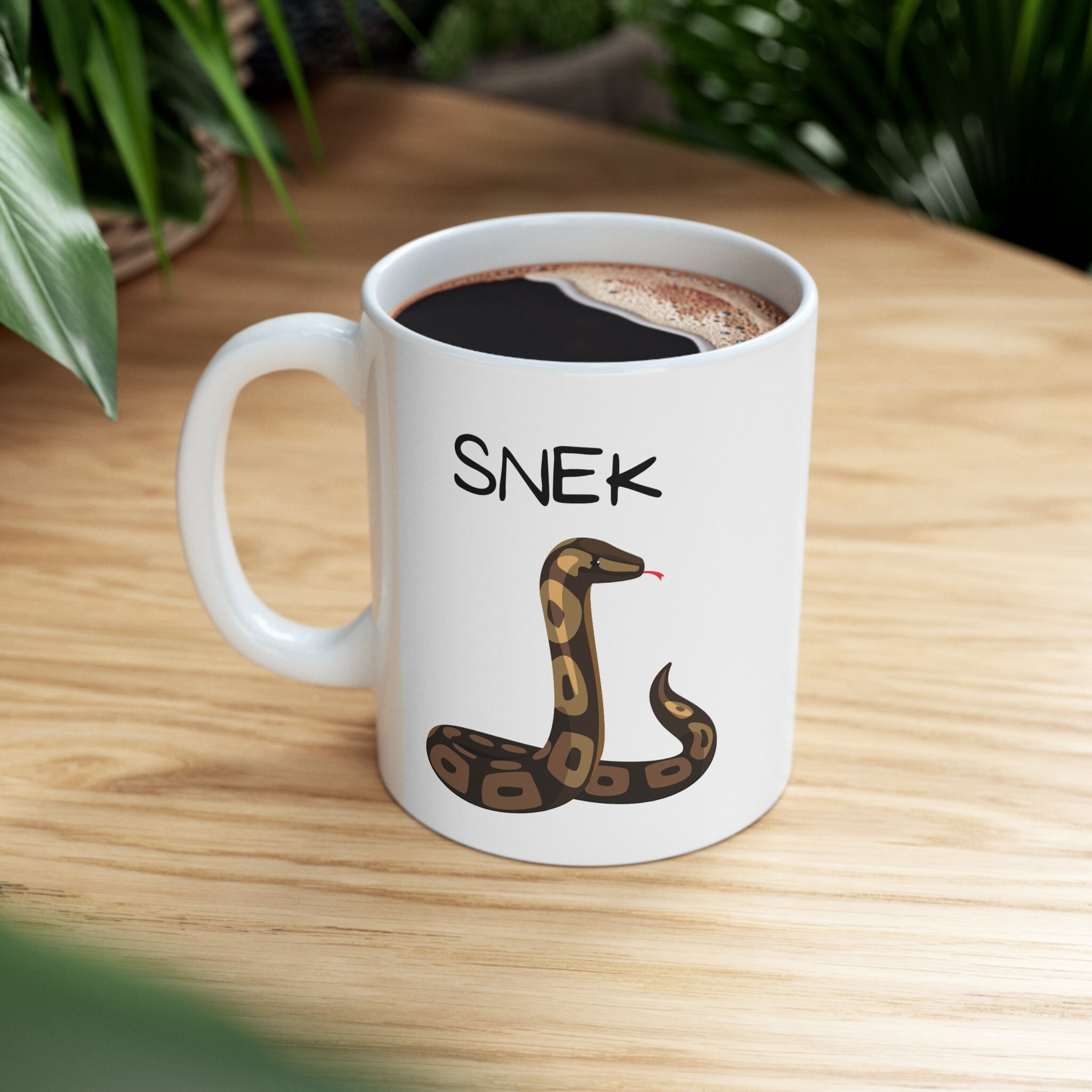 Snake Mug, Snek Mug, Ball Python, Reptile Lovers, Snake Lovers, Python ...