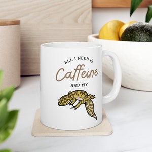 Lizard Mug, Leopard Gecko, Reptile lovers, Lizard lovers, Leopard Gecko mugs