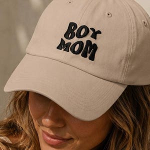 Boy Mom Hat, Mother's Day Gift, Embroidered Boys Mama Hat, Gift for Mom, Embroidered Hat for Boys Mamas, Embroidered Birthday Gift, Boy Mama