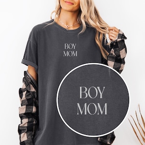 Maglietta per la mamma del bambino - Regalo Push e regalo per neomamme ricamato, maglietta Cool Mom Club, maglietta per la mamma del bambino, annuncio di nascita ricamato, maglietta