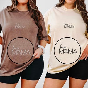 Maglietta per la mamma del bambino - Regalo Push e regalo per neomamme ricamato, maglietta Cool Mom Club, maglietta per la mamma del bambino, annuncio di nascita ricamato, maglietta