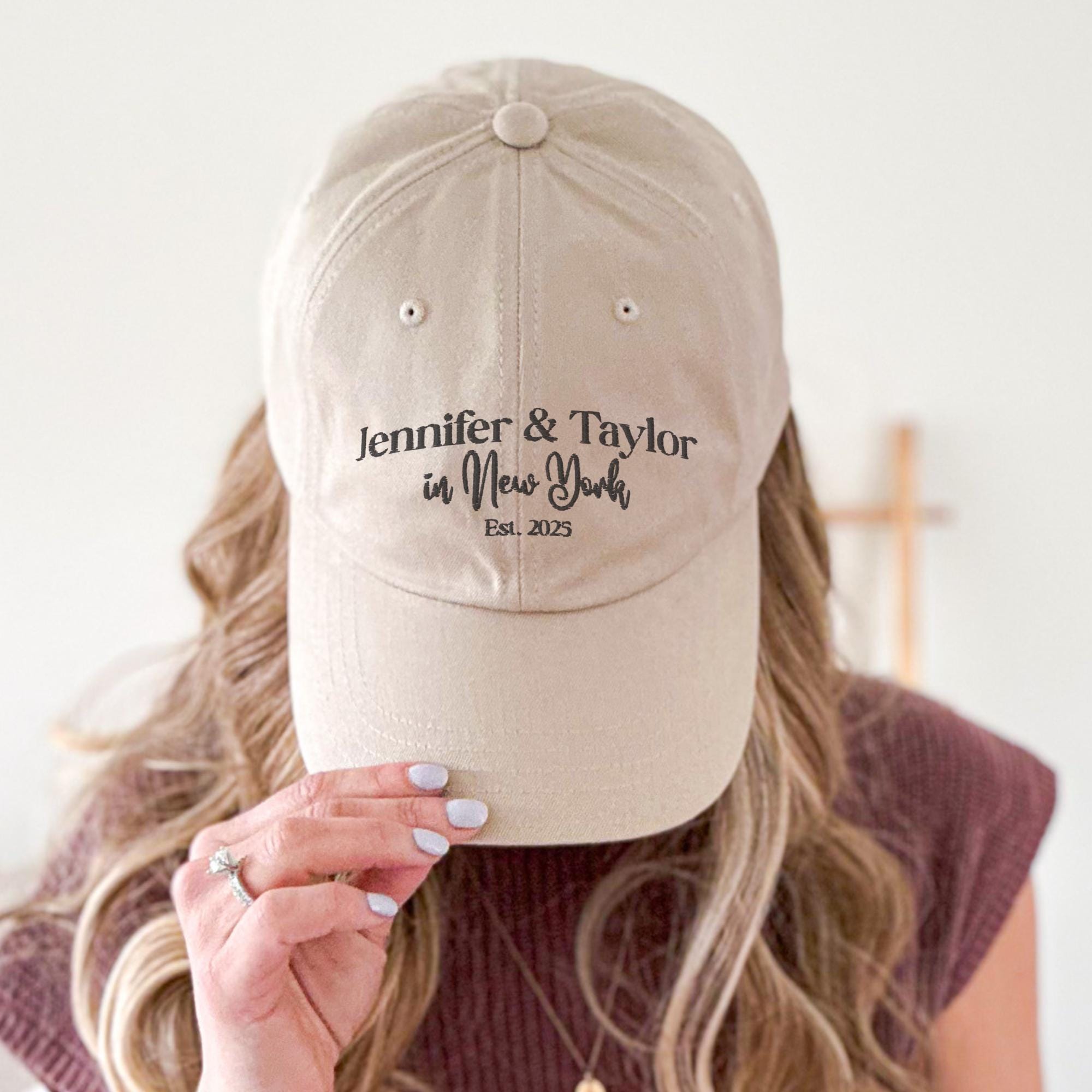 Custom Baseball Hat, Best Friend Cap, Custom Year Best  display picture 1