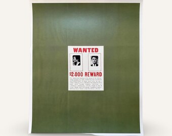2014 Ai Weiwei Wanted Deluxe Edition Poster, Unsigned