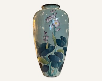 Circa 1900 Japanese Cloisonné Vase
