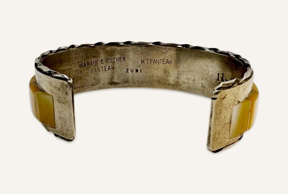 Zuni Cuff Bracelet by Martin and Esther Panteah - image 5