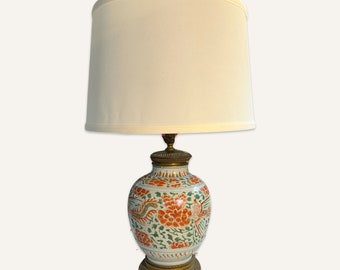 Late Ming/ Early Qing Porcelain Jar Converted to a Lamp