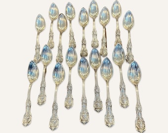 Set of 18 Reed and Barton Francis I Grapefruit Spoons