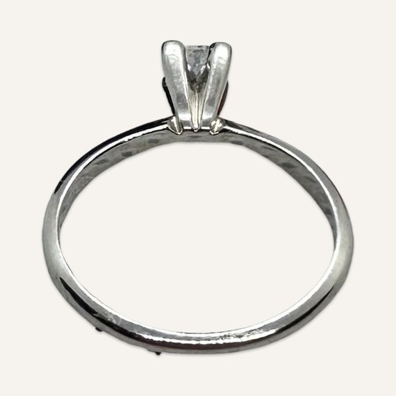 Princess Cut 1/2 Carat Diamond Engagement Ring - image 4