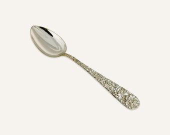 Single Repousse Table/Serving Spoon Marked S. Kirk & Son Inc.