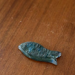 Sculptural Art Glass Fish Object, Mid–Late 20th Century
