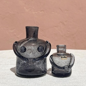 Pair of Erik Hoglund Vessels/Candle Holders