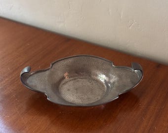 Liberty & Co. Tudric Hand-Hammered Pewter Bowl, Model 01497, England, Early 20th Century